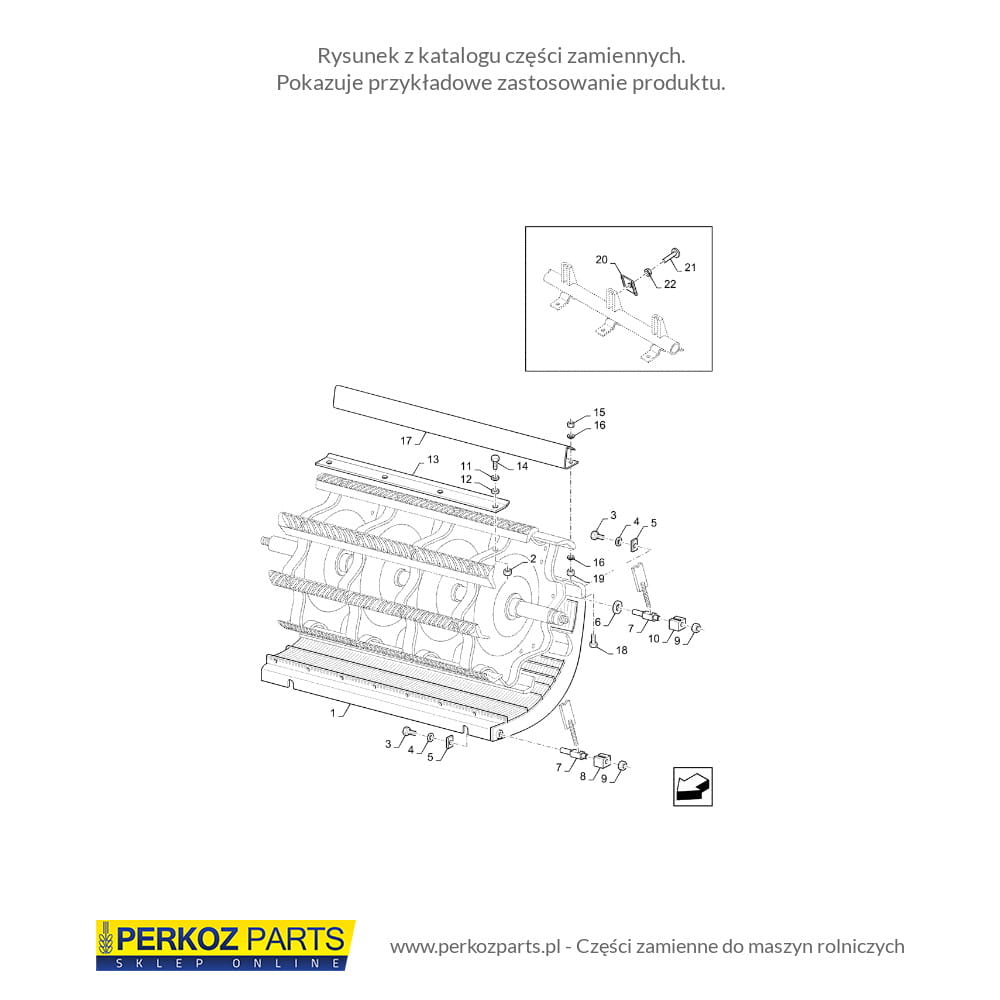 ЗЕРНОУБОРОЧНЫЙ КОМПЛЕКС С СЕПАРАТОРОМ NEW HOLLAND TC5060-TC5080 87624145